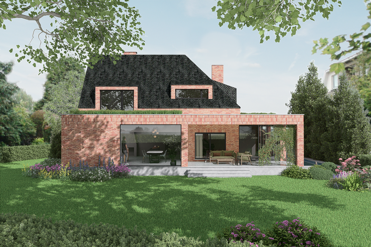 Rénovation maison contemporaine à Flémalle par dB Architecte