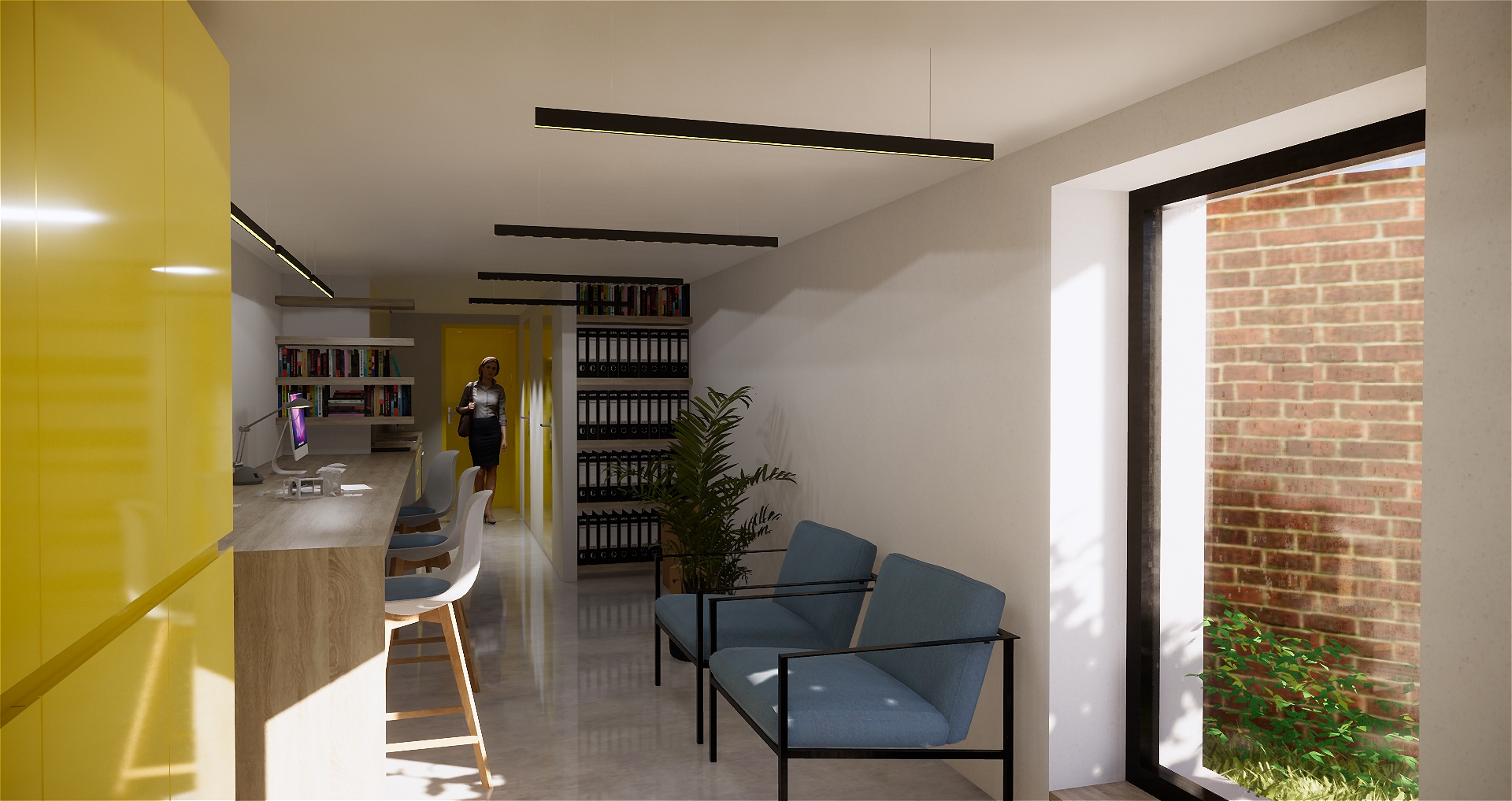 Projet Storm - Aménagement intérieur de bureau